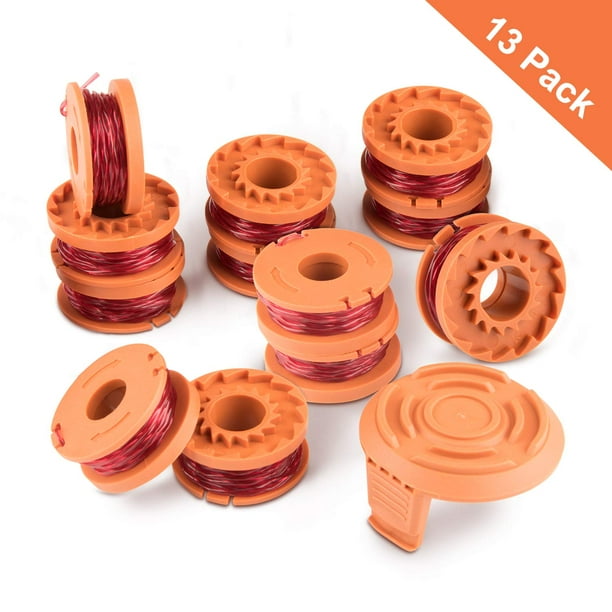 Worx 4 Pack Of Genuine OEM Replacement Spools # WA0004-2PK Worx 4 Pack Of Genuine OEM Replacement Spools # WA0004-2PK